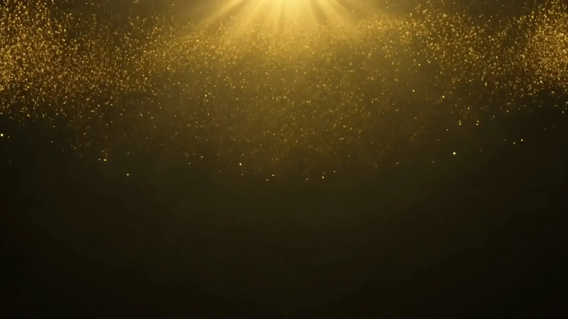 Glimmering Golden Shower Overlay for Festive Videos